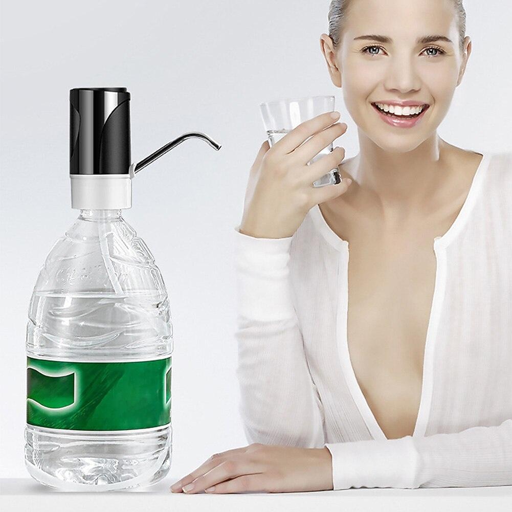 sähköinen juomavesiautomaatti, sähköinen juomavesipumppu automaattinen kannettava vesipullon annostelija usb-laturilla 4,5-19 litralle 2025 - $16.99 –P4