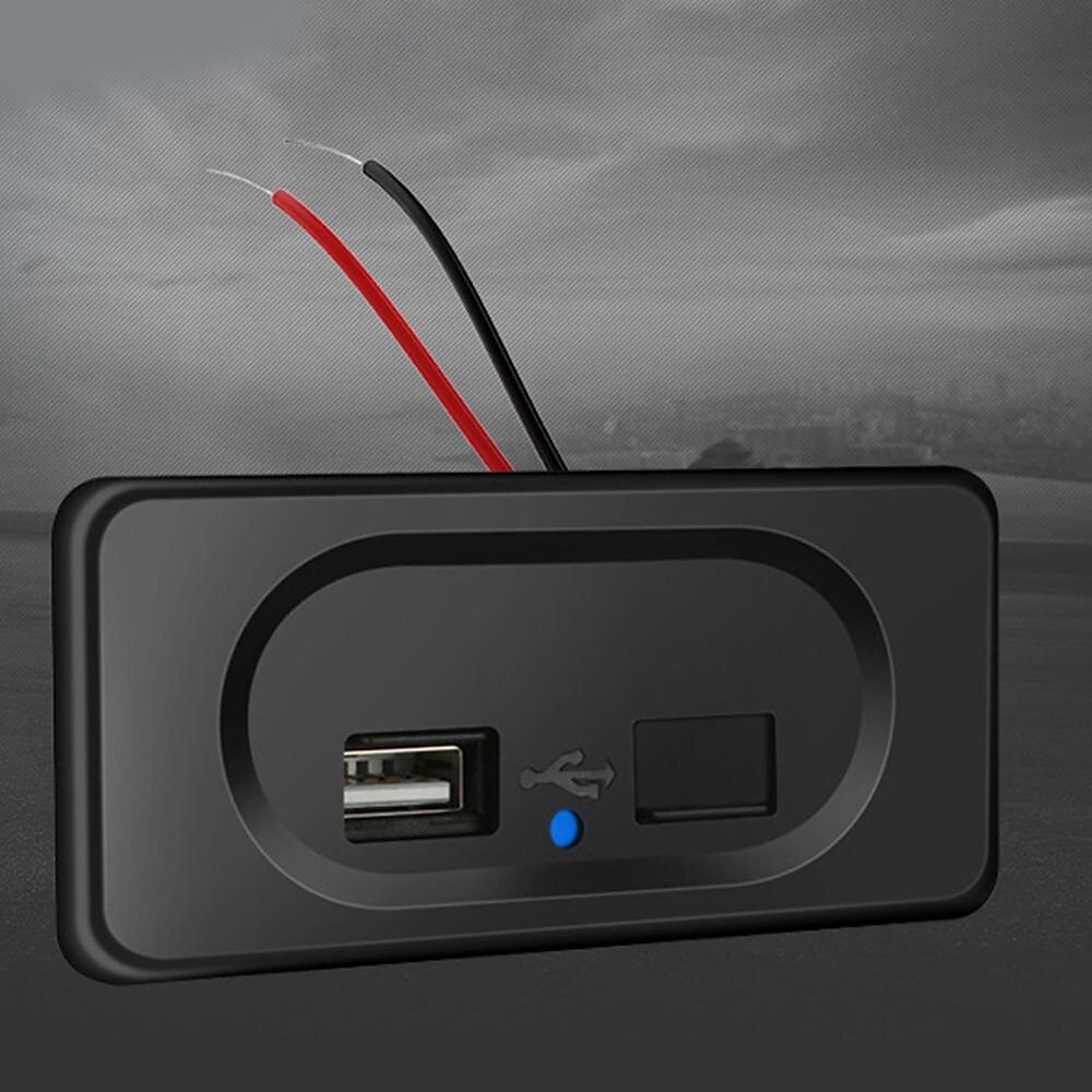 starfire 1 db dupla usb töltő aljzat 3.1a motorkerékpárhoz autó teherautó csónak autó hálózati adapter aljzat 2025 - $19.99 –P6