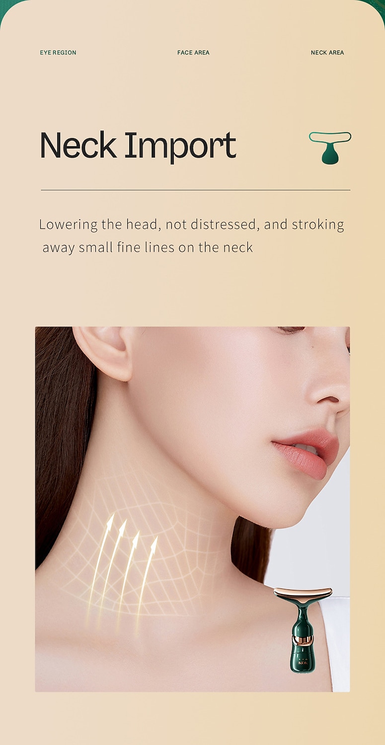 3 in 1 Face Neck Massager ION LED Photon Therapy Facial Lifting Beauty Devices Remove Double Chin Anti Wrinkle Skin Care Tools 2025 - $17.99 –P10