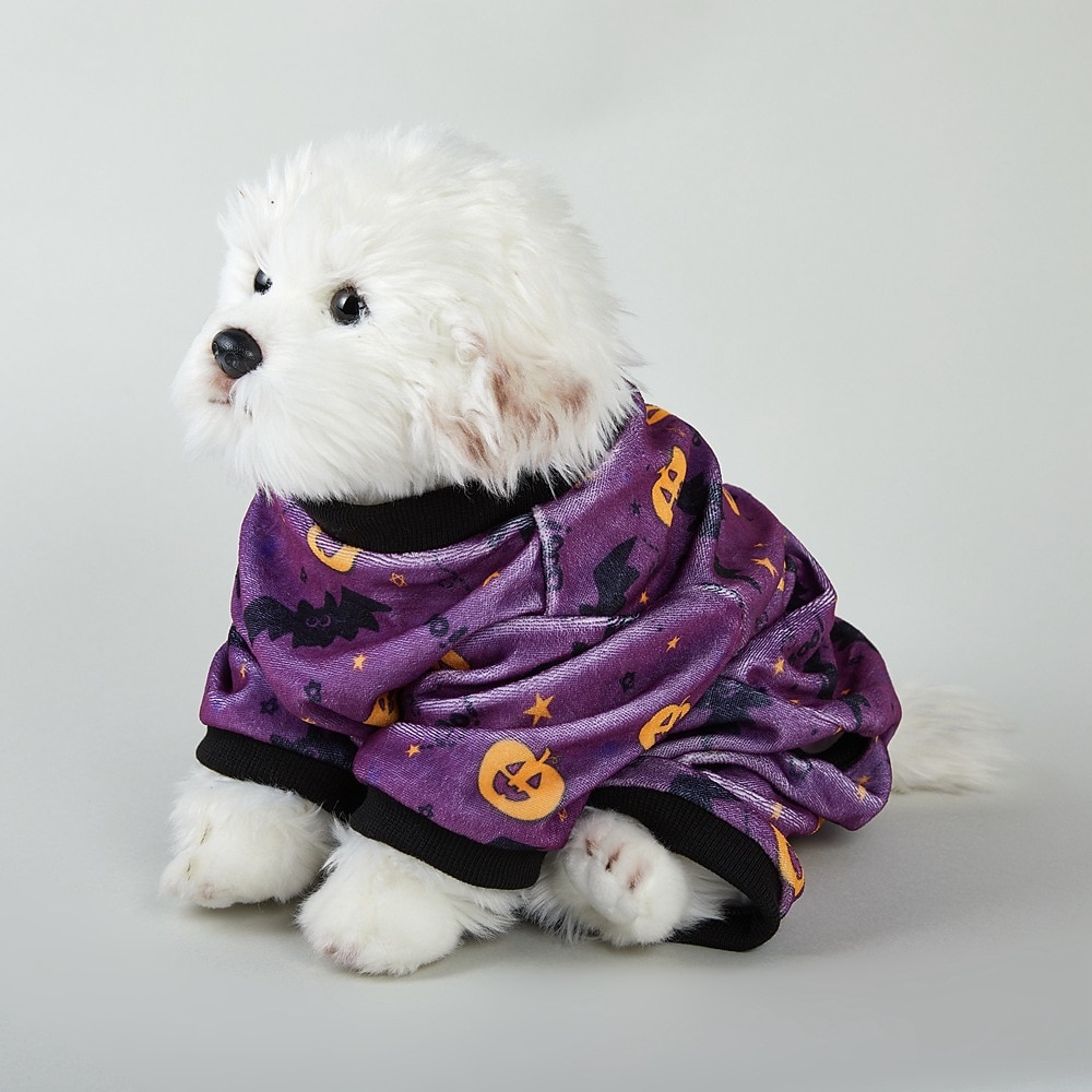 Prodotti per cani Prodotti per gatti Felpa Festa Divertente Inverno Traspirante Morbido Lavabile Comodo Esterno Halloween Casual / quotidiano Abbigliamento per cani for Bichon Frise Pomeriana del 2025 a $29.99 –P2
