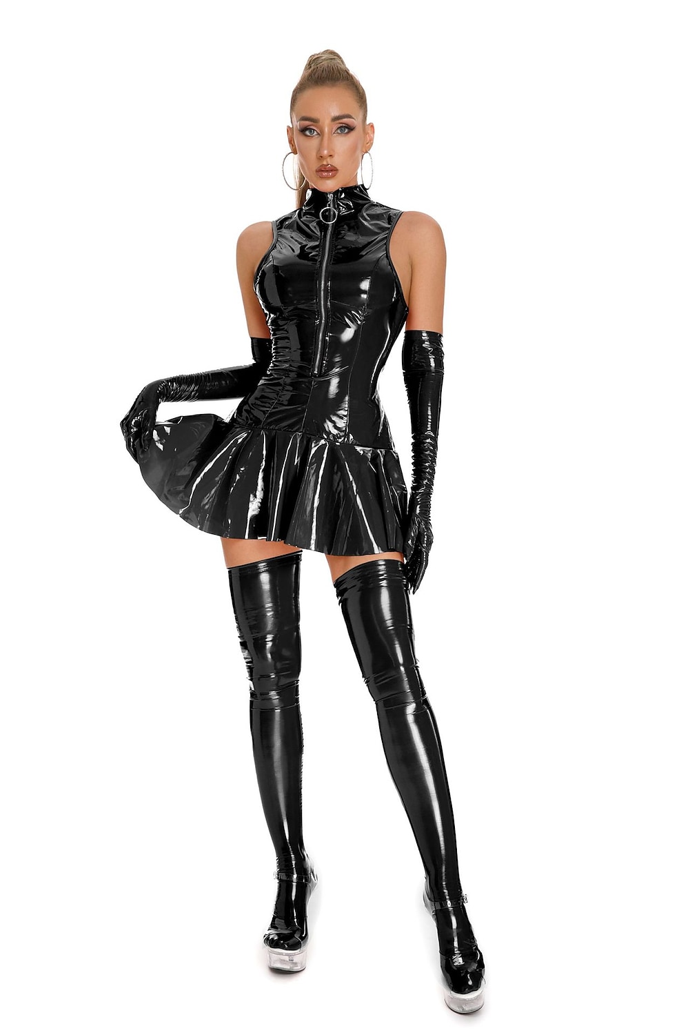 Costume de cosplay Costume de peau Fille de moto Déguisement Sexy Adulte Femmes Carnaval Mascarade Mardi Gras Fête / Soirée Se déguiser de 2026 ? $35.99 –P14