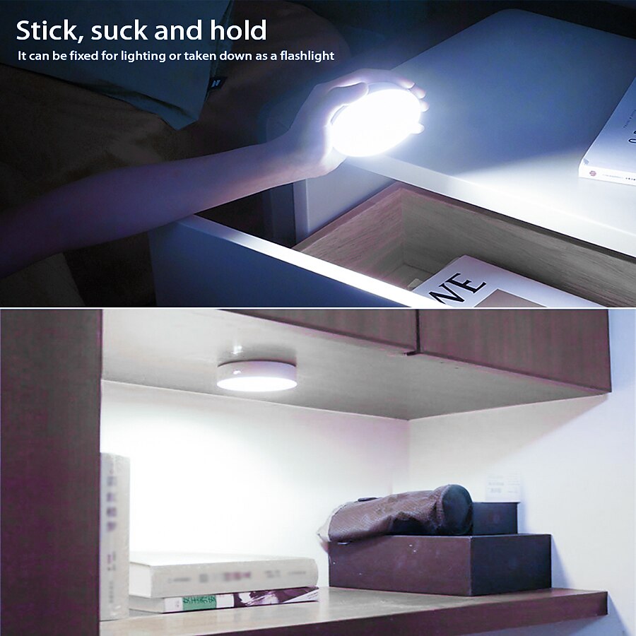 Wireless Motion Sensing Wall Light Charging Night Light Night Automatic Sensing Light Kitchen Bedroom Decorative Light 2025 - $8.99 –P14