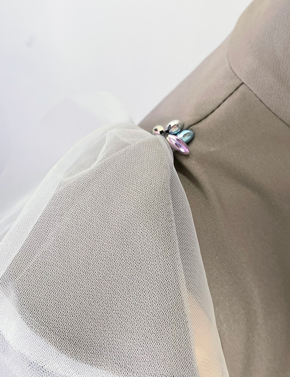 Korsett Cocktailklänningar Elegant Klänning Formell Arbetskläder Ankellängd Utan Ärmar Hög Hals Stretch Tyg med Slits Applikationer Klänningar 2025 - $157.99 –P1