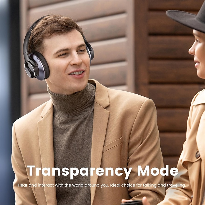 Наушники Oneodio A10 с активным шумоподавлением Bluetooth высококачественный звук беспроводная гарнитура с микрофоном 2025 - $147.99 –P10