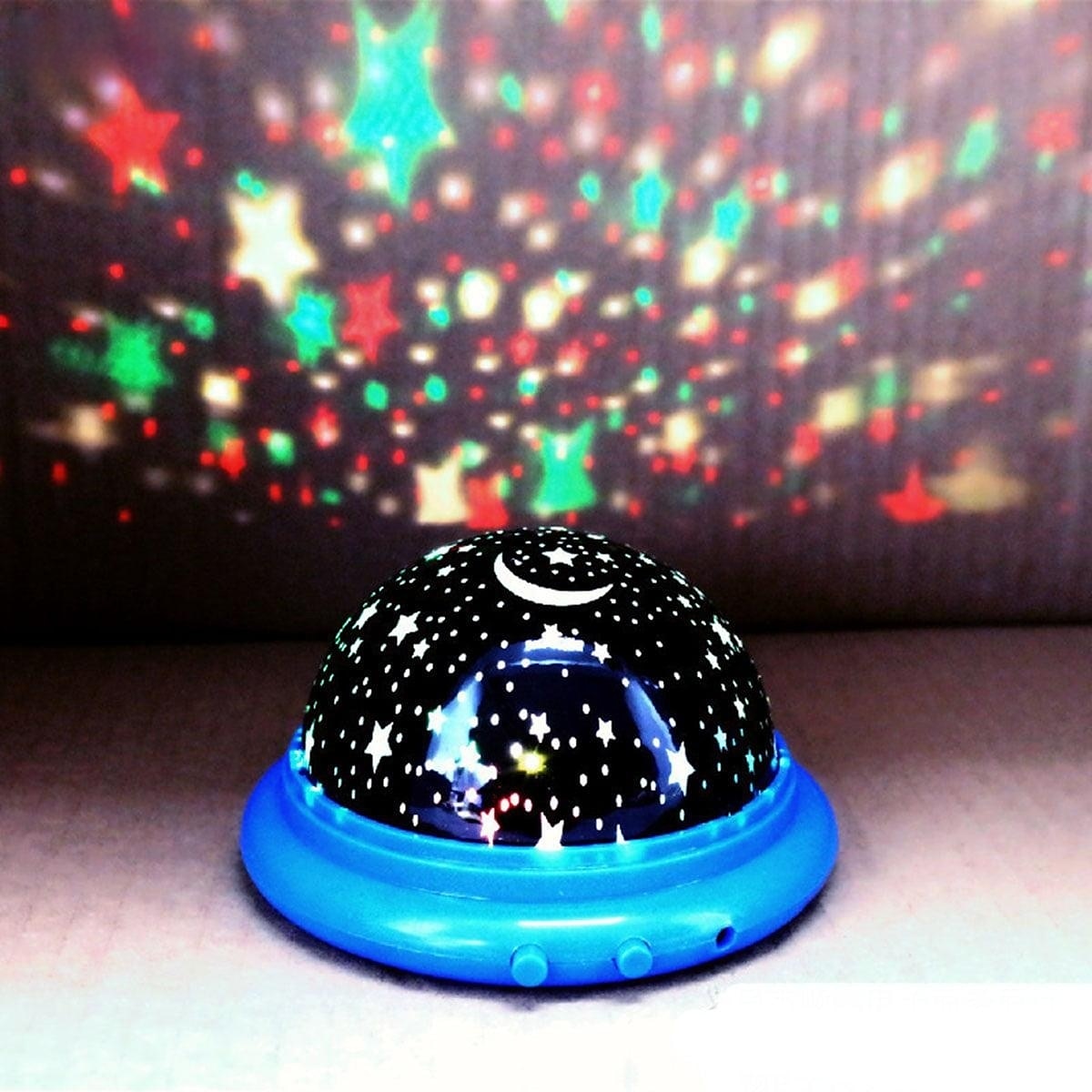 baby star sky proiettore lampada cambia colore stellato ufo led luce notturna luna cosmo giocattoli per bambini arredamento camera da letto regali di compleanno del 2025 a $8.49 –P5