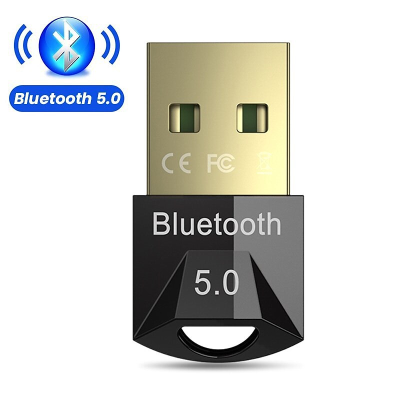 2025年 usb bluetooth 5.0 アダプタドングル pc コンピュータワイヤレスマウスキーボード ps4 aux オーディオ bluetooth 5.0 レシーバートランスミッター  コレクション – $16.99 –P9