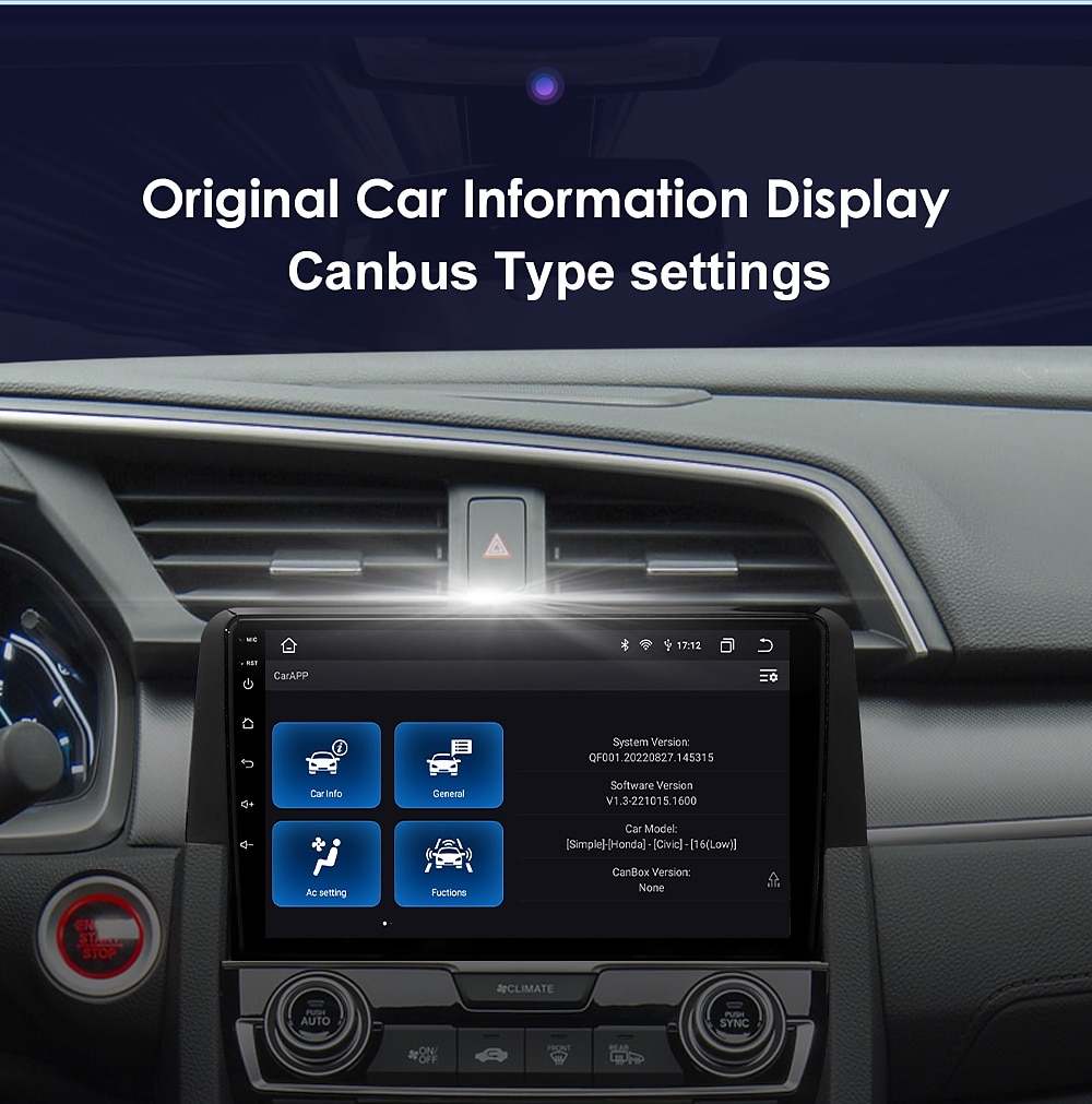 Android 12 Car Multimedia DSP For Honda Civic 10th 2016-2021 Radio Video Navigation Stereo Head Unit Screen Carplay 2025 - $228.79 –P20
