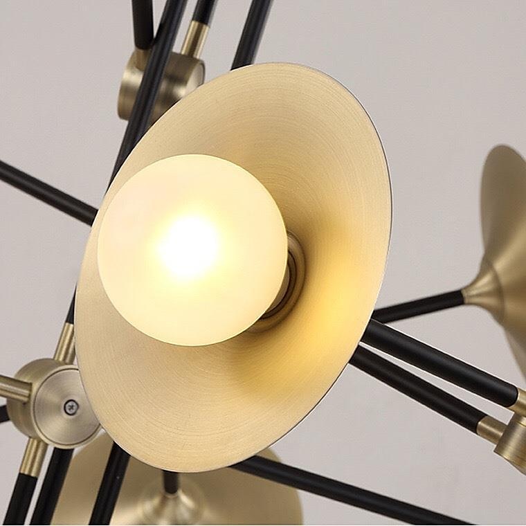 Modern Chandeliers 3/6/9/12-Light Brass Pendant Lighting Ceiling Light Fixture Fixtures for Dining Room, Kitchen, Living Room, Bedroom 110-240V 2025 - $257.89 –P3