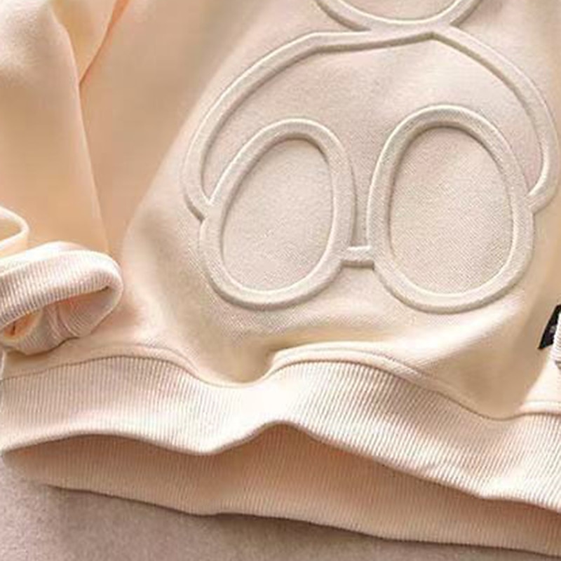 Barn Pojkar Tröja Björn Bokstav Långärmad Crewneck Vår Höst Mode Häftig Dagligen Bomull Utomhus Ledigt 2025 - $11.49 –P10