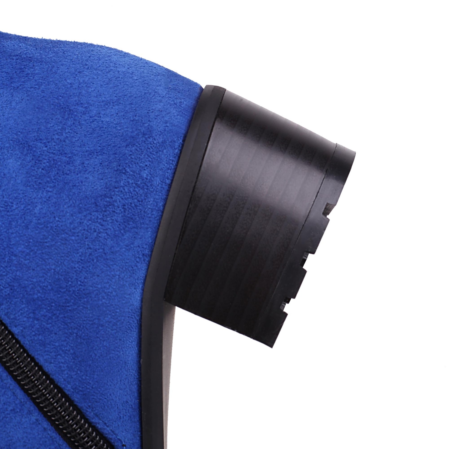 Women's Boots Plus Size Heel Boots Work Daily Booties Ankle Boots Winter Buckle Chunky Heel Casual Minimalism Faux Leather Black Blue 2025 - $59.99 –P4
