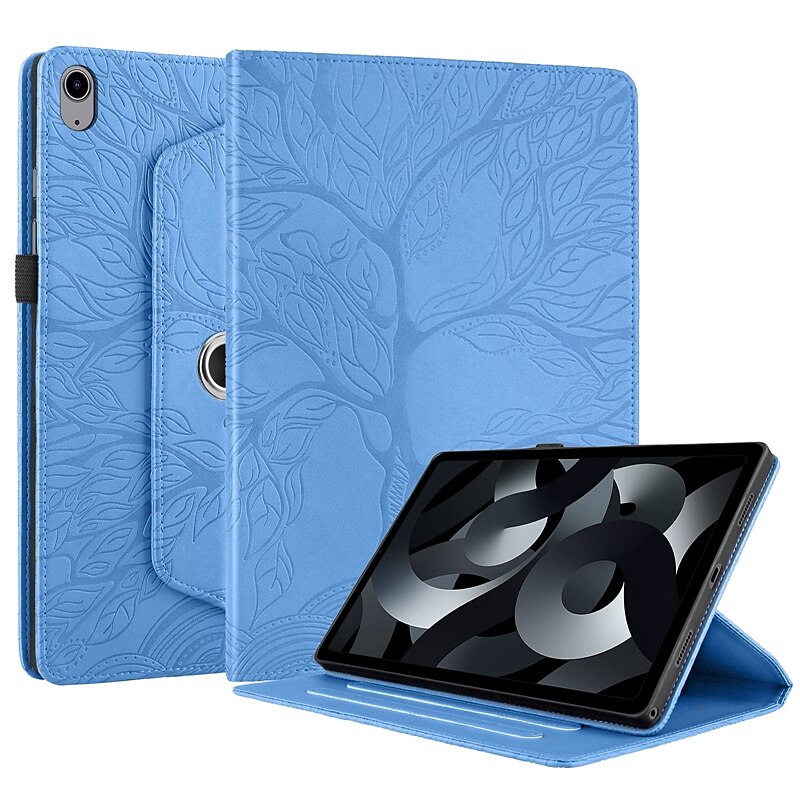 Таблетка Чехлы панели Назначение Apple 11 9,7 Айпад Эйр 5-й ipad 9th 8th 7th Generation 10.2 inch iPad Air 3-й айпад мини 5-й 4-й со стендом Флип Поворот на 360° дерево Однотонный ТПУ Кожа PU 2025 - $29.99 –P6