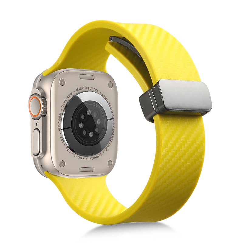2025年 スポーツバンド と互換性があります Apple Watch ウォッチバンド 38mm 40mm 41mm 42mm 44mm 45mm 49mm マグネティッククラスプ 防水 調整可 シリコーン 交換用時計バンド のために iwatch Ultra 2 Series 9 8 7 SE 6 5 4 3 2 1  コレクション – $11.99 –P15