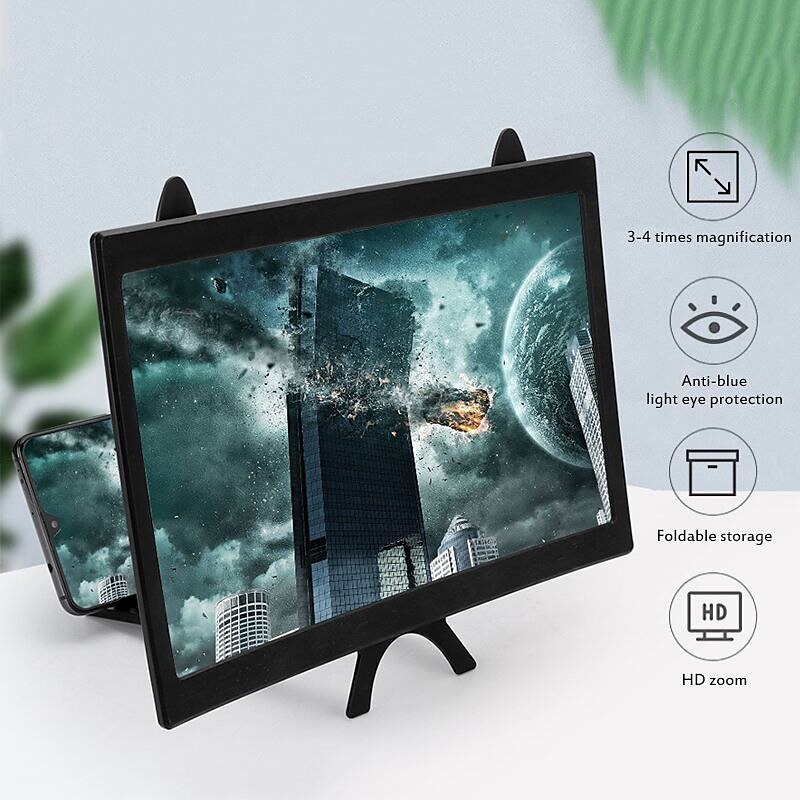 10 Inch Mobile Phone Screen Amplifier Pull-out Creative Stretching 3D Mobile Phone Magnifying Glass Bracket Amplifier 2025 - $13.99 –P2