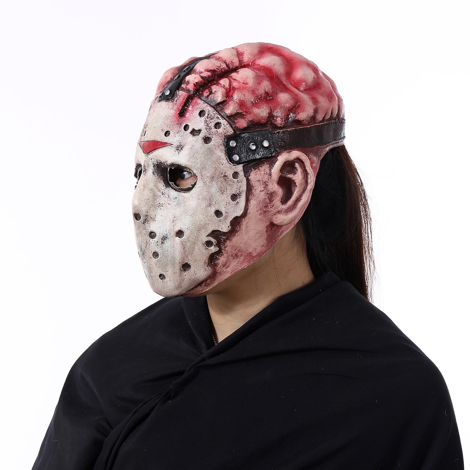 Jason Voorhees jason vorhees Máscara Accesorios de Halloween Adulto Hombre  Mujer Gracioso Disfraz de miedo Víspera de Todos los Santos Carnaval  Disfraces fáciles de Halloween 2024 - $13.99