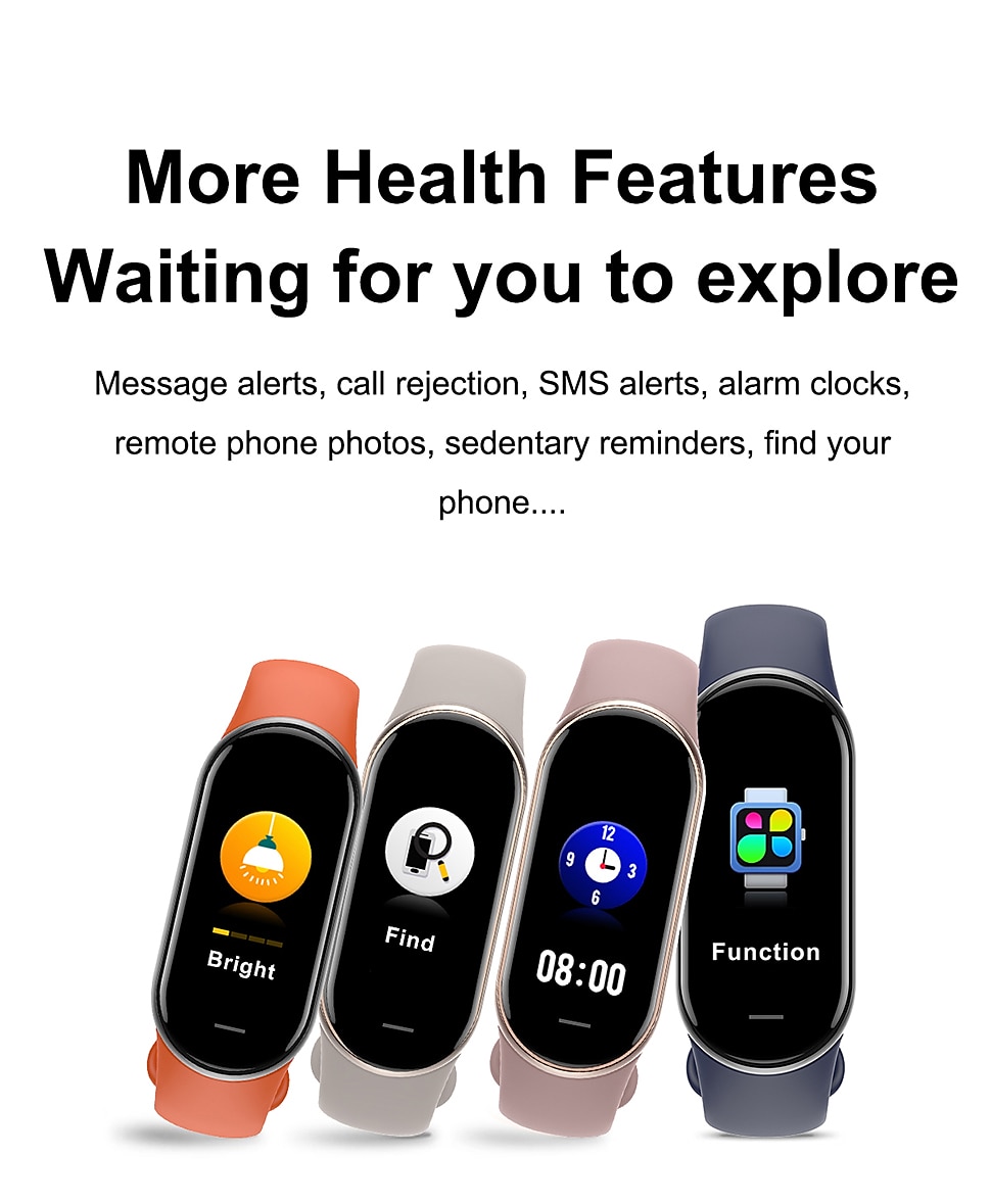 iMosi M8 Smart Watch 1.14 inch Smartwatch Fitness Running Watch Bluetooth Pedometer Call Reminder Activity Tracker Compatible with Android iOS Women Men Waterproof Message Reminder Camera Control IP68 2025 - $35.99 –P18