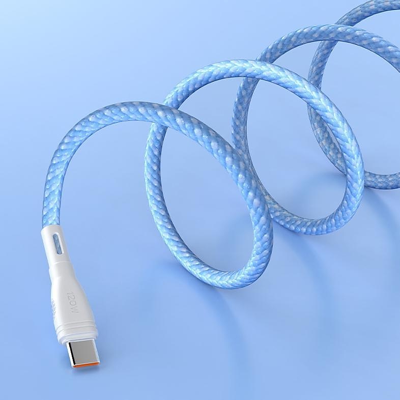 120W USB Type C To USB C Cable USB-C PD Fast Charging Charger Wire Cord For Macbook Samsung Xiaomi Huawei Type-C USB C Cable 2025 - $12.99 –P2