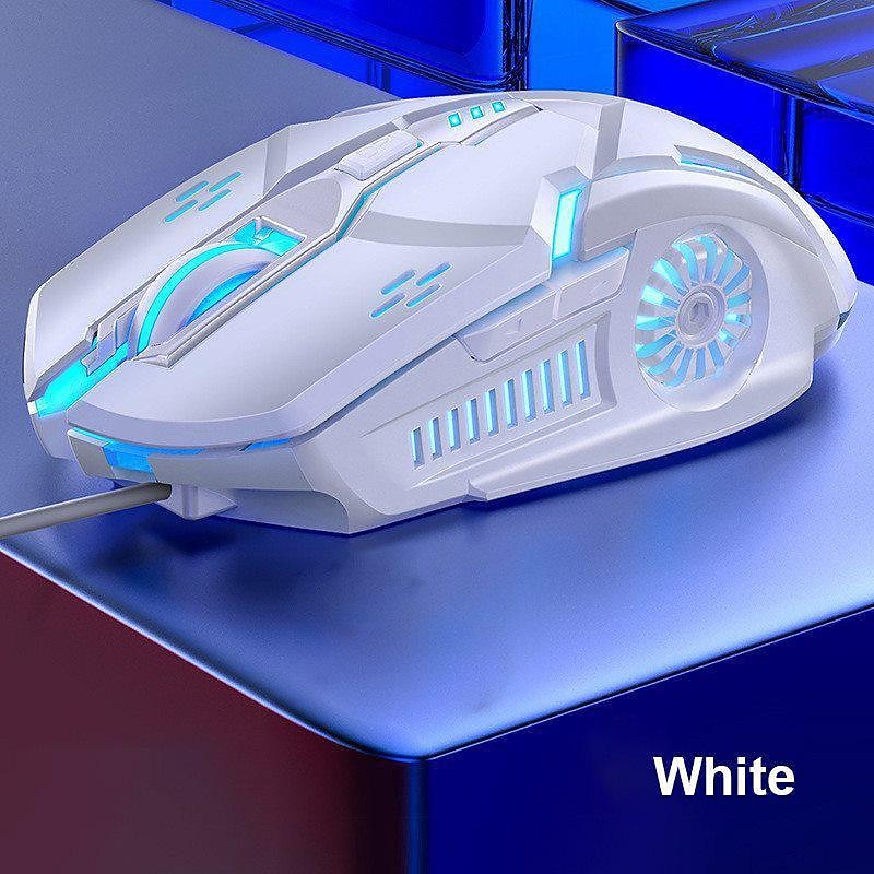 2025年 ゲーミングマウス低ノイズ 7 色バックライト 6 キー滑り止めメカニカルマウス USB 有線ゲーミングマウス PC およびラップトップ用  コレクション – $15.99 –P6