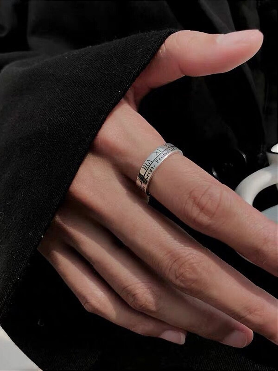 Damen Ringe Modisch Outdoor Buchstabe Ring 2025 - $7.49 –P5