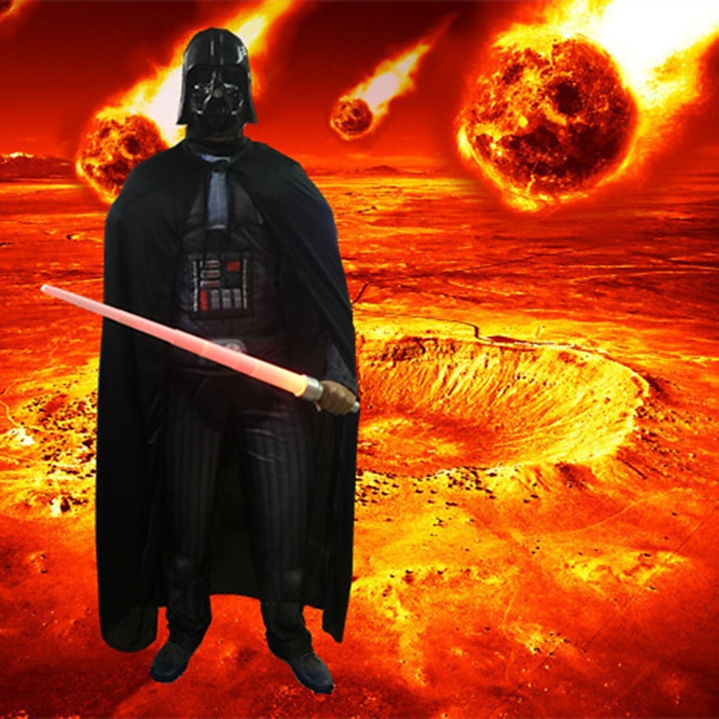 Darth Vader Szerepjáték Jelmezek Felszerelések Szerepjáték Filmsztár jelmez for Fiú Lány Gyermek Farsang Gyermeknap Álarcos mulatság 2025 - $27.99 –P4