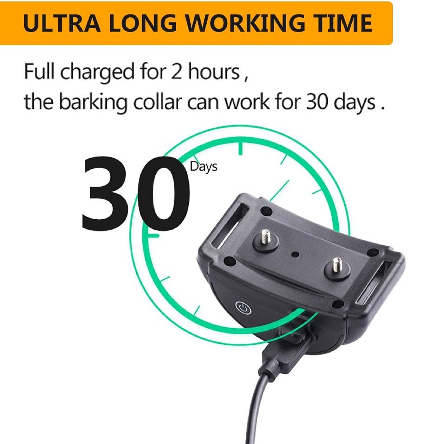 Dog stop barking collar adjustable three modes sound vibration electric shock adjustable sensitivity IP65 waterproof suitable for large medium and small dogs 2025 - $36.99 –P4