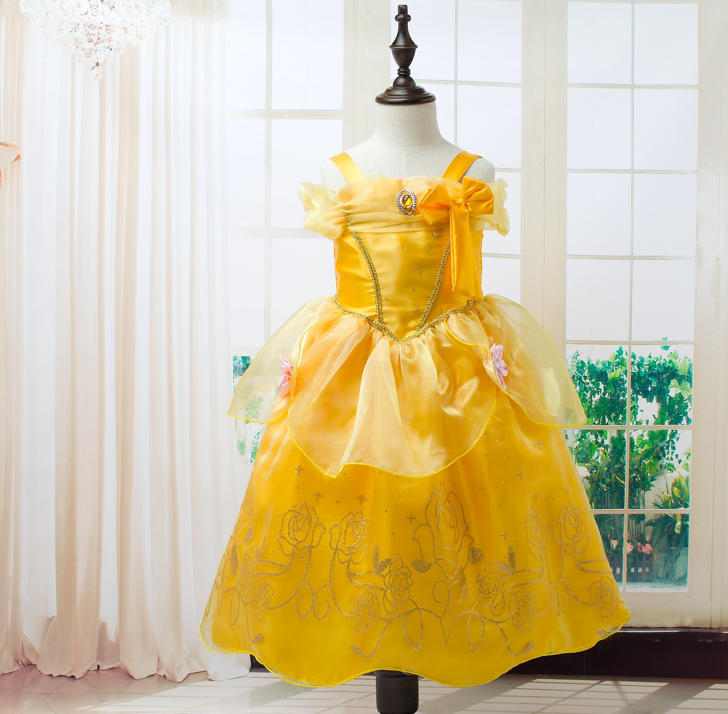 Princess Dress Cloak Flower Girl Dress Cosplay Costume Party for Girls' Kid's Children's Day Masquerade Book Week Wedding Wedding Guest Symphony of Stories 2026 - $31.99 –P14