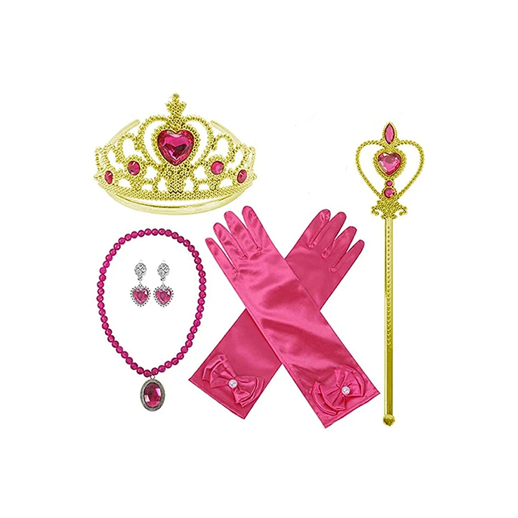 Popelka Princeznovské Elsa Doplňky šperků Princess Cosplay cosplay Filmové kostýmy for Dívčí Dětské Karneval Den dětí Plesová maškaráda 2025 - $14.99 –P4