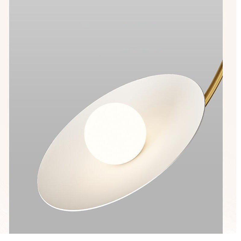modern led ljuskrona belysning lampa 6/8 huvud 3 färg vit metall glas inomhus armatur ljus för vardagsrum sovrum 110-240v 2025 - $399.99 –P3