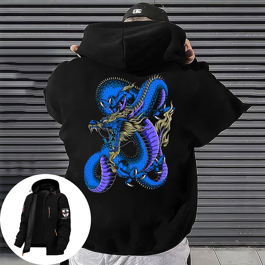 Per uomo Pop art Animali Manica lunga Felpe Con cappuccio Streetwear Originale Sportivo Informale Primavera & Autunno Rosso e nero Nero Abbigliamento progettista S M L XL XXL 3XL del 2025 a $27.99 –P2
