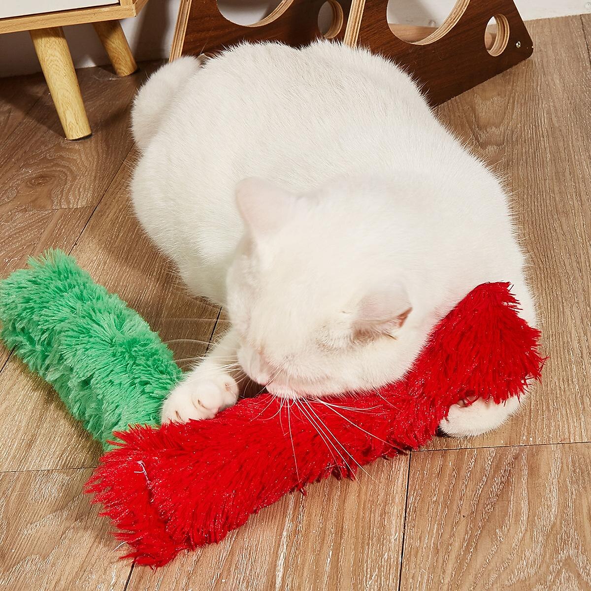 Producători transfrontalieri pernă cu bandă de pluș cu ridicata cu catnip pisică de mestecat însoțitor jucării pentru pisici accesorii pentru animale de companie 2025 - $12.99 –P5