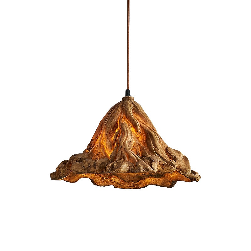 LED Pendant Light Resin Art Hanging Lamp 21cm Simple Cafe Restaurant Bar Pendant Light E26/27 Light Source Metal Iron Ceiling Light 1 PCS 110-240V 2025 - $140.99 –P6