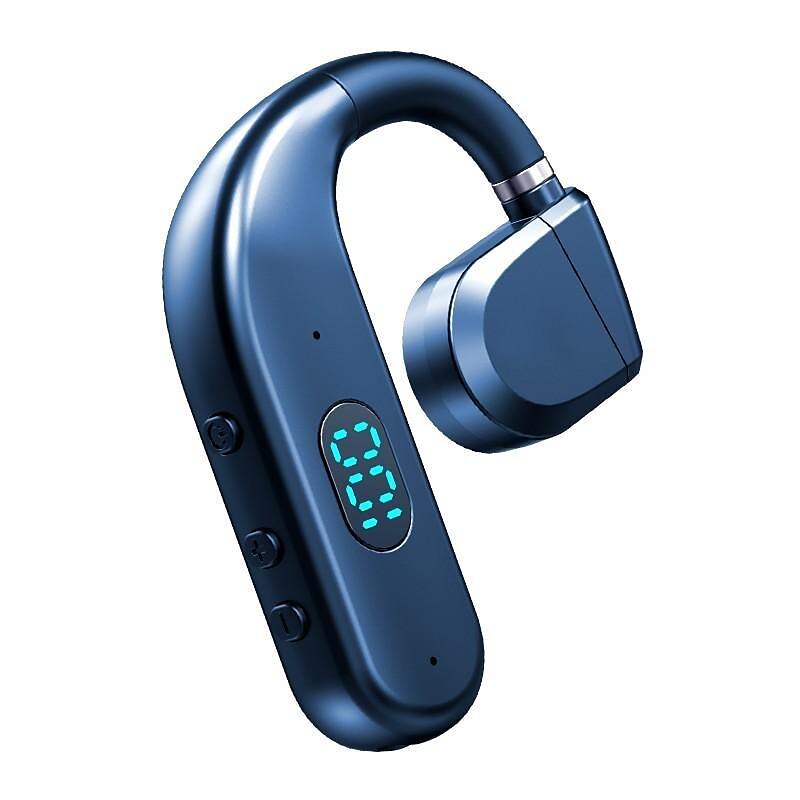 1db hosszú készenléti Bluetooth vezeték nélküli fülhallgató LED tápellátás kijelző bluetooth fülhallgató zajszűrő vezeték nélküli fülhallgató fül horog sport fejhallgató gomb vezérlés 2025 - $18.99 –P4