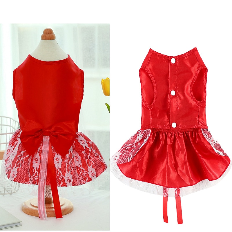 Chien Chat Robe Mode Mignon Hiver Respirant Doux Lavable Confortable Extérieur Décontracté Quotidien Vêtements pour Chiens for Bichon Frisé Spitz Nain Bébé Animal Papillon Petit de 2025 ? $23.99 –P3