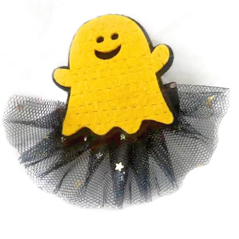 Baby Jente Halloween / Avslappet / Daglig Hodeskaller / Gresskar / SPIDER Netting Hårtilbehør Halloween mesh klipp-gresskar / Halloween mesh clip-edderkopp / Halloween mesh klips-skjelett En Størrelse 2025 - $1.49 –P8