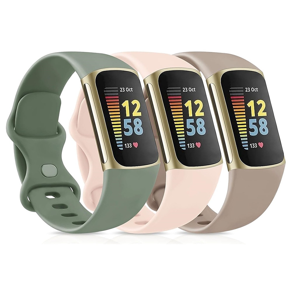 4 csomag 3 csomag 2 csomag Smart Watch Band Kompatibilis valamivel FitBit Charge 5 Szilikon Okos óra Szíj Állítható Sportszíj Csere Karszalag 2025 - $17.49 –P7