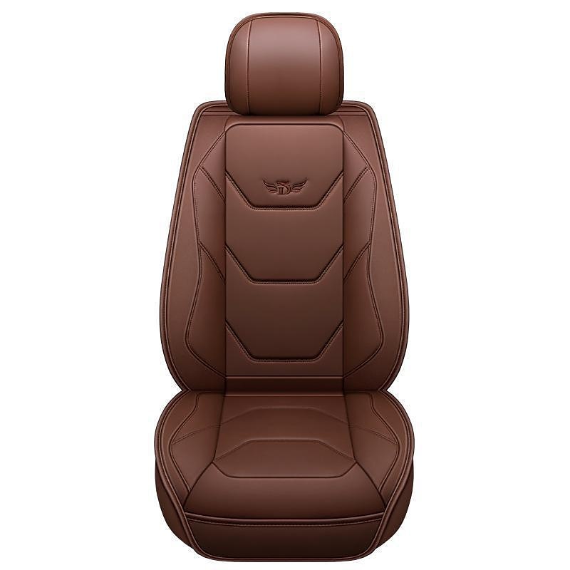 Juego completo de lujo para 5 asientos funda de asiento delantero de coche universal 5D de PU impermeable almohadilla de protector de asiento transpirable 2025 - $117.99 –P10