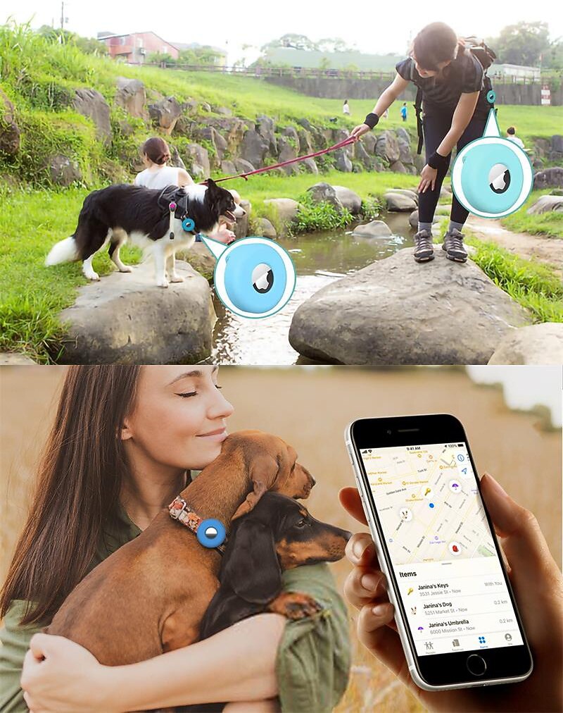 telefono Custodia Per Apple AirTag AirTag Custodia AirTag Portatile Protettivo per tutto il corpo Anti-perso Gel di silice del 2025 a $6.99 –P3