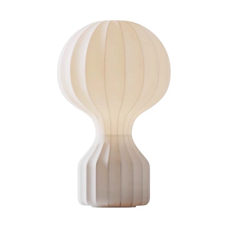 lámpara de mesa globo de aire caliente blanco cálido 18 "28" lámpara de mesa led lámpara de escritorio deco creativa moderna minimalista sala de estar dormitorio restaurante de cabecera seda de gusano 2025 - $218.99 –P5