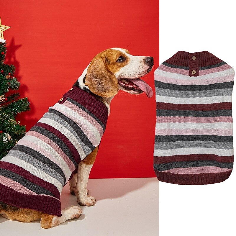 Cachorros Gatos Súeters Pulôver Moda Estilo bonito Inverno Respirável Macio Lavável Confortável Ao ar livre Casual / Diário Roupas para cães for Bichon Frise Pomerânia Animais de Pequeno Porte de 2025 por $27.99 –P5