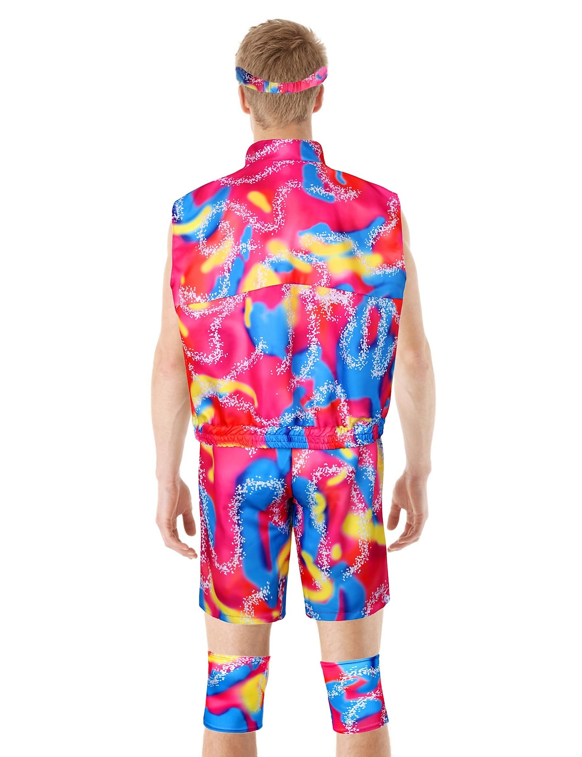 film görkorcsolya ruhák baba y2k tehénlány öltöny jumpsuit ruha dögös rózsaszín férfi női pár cosplay jelmez halloween farsangi maskara parókával 2025 - $47.99 –P4