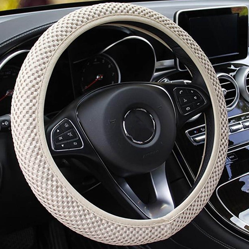 1 buc. capac de volan cu fir de gheata usor universal 38 cm, rezistent la uzura, antiderapant, accesorii pentru modificarea masinii, accesorii auto fara inel interior 2025 - $13.99 –P10