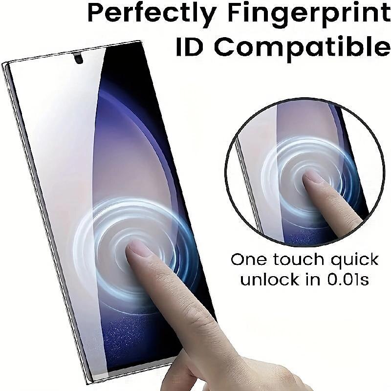 2 pcs Screen Protector For Samsung Galaxy S24 Ultra Plus S23 S22 S21 S20 Ultra Plus FE S10 Note 20 Ultra 10 Plus Note10 Lite Tempered Glass 9H Hardness Anti Bubbles Anti-Fingerprint High Definition 2025 - $10.99 –P1