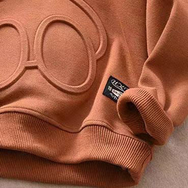 Barn Pojkar Tröja Björn Bokstav Långärmad Crewneck Vår Höst Mode Häftig Dagligen Bomull Utomhus Ledigt 2025 - $11.49 –P8