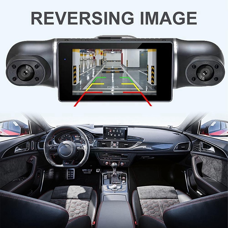 2025年 Q9 1080p 新デザイン / HD / 360°監視 車のDVR 170度 広角の 3 インチ IPS ダッシュカム とともに ナイトビジョン / G-Sensor / 駐車モード 8 赤外線LED カーレコーダー コレクション – $81.99 –P8