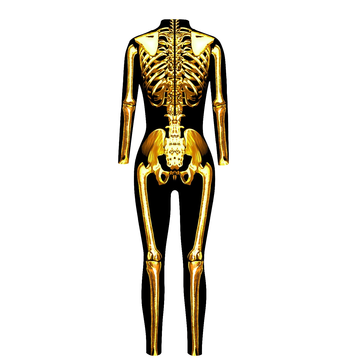 Cosplay kostyme Huddrag Kroppsdrakt Skjelett Kranium Ett Stykke Barne Voksne Dame Karneval Maskerade Mardi Gras Fest Ytelse Enkle Halloween-kostymer Kle deg opp 2026 - $36.99 –P4