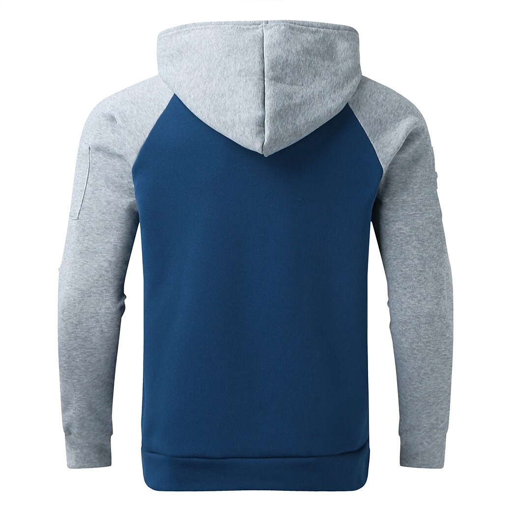 Herr Huvtröja Svart Gul Rubinrött Blå Orange Huva Färgblock Sport & Utomhus Dagligen Helgdag Streetwear Häftig Ledigt Vår & Höst Kläder Pull Tröjor 2025 - $20.99 –P3