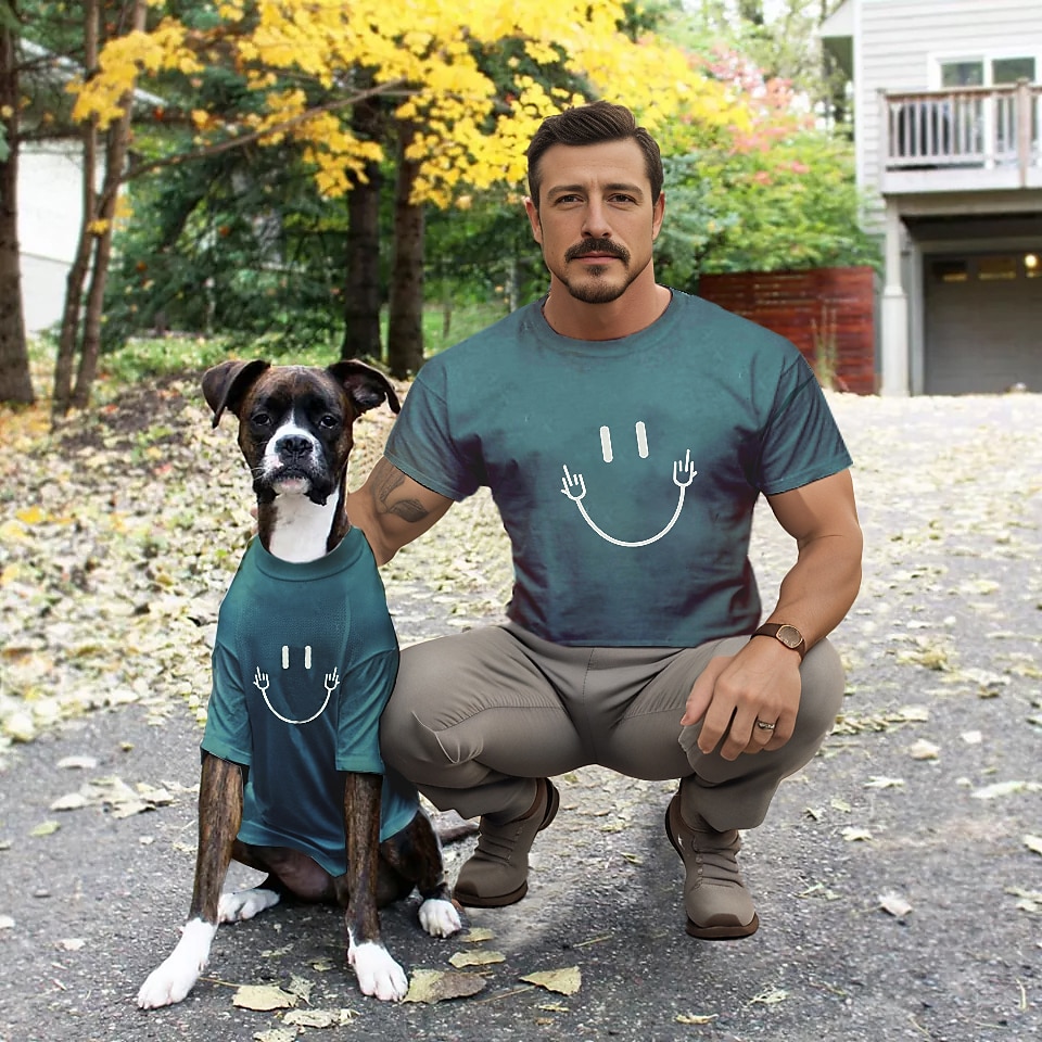 Matching t shirts clearance for dog and owner