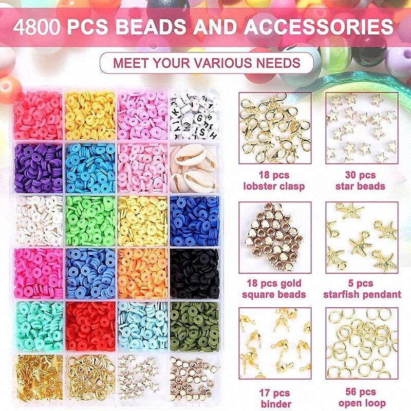 18Pcs Polymer Clay Earring Making Kit Jewelry Making Art Crafts