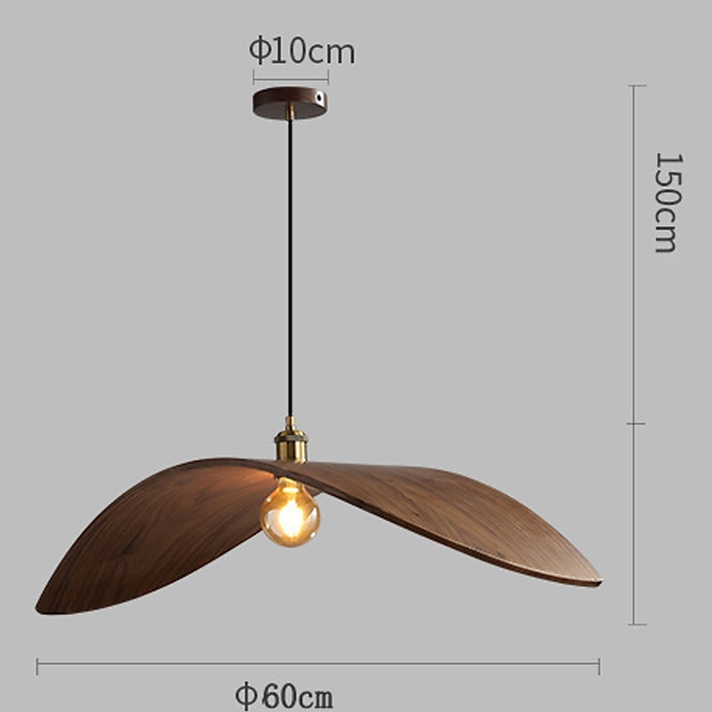 LED Pendant Light Wooden Wabi-Sabi Pendant Lights,Nordic Light Fixture,Minimalist Lamp,Wabi Sabi Lampshade,Rustic WabiSabi Ceiling Light Pendant Light 110-240V 2025 - $349.99 –P5
