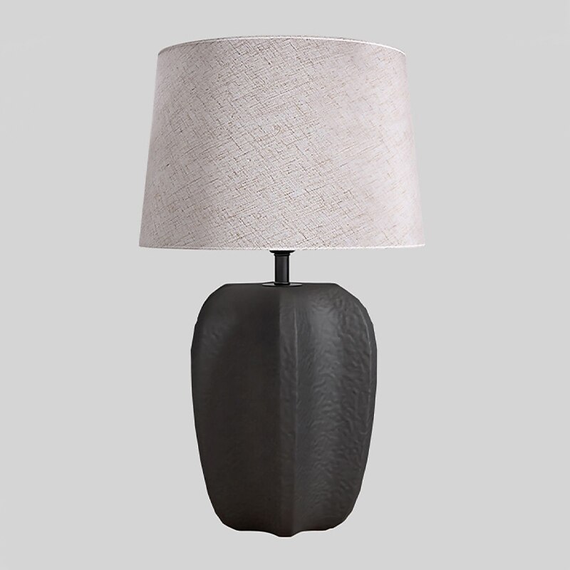 lampada da comodino lampada da tavolo, moderna lampada da tavolo alta in ceramica retrò 1 pezzo con paralume in tessuto beige lampada da comodino per comodino camera da letto soggiorno camera dei del 2025 a $328.59 –P5