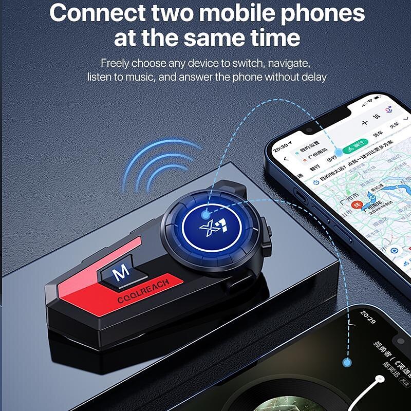 X7 Bluetooth 5.0 Motorcycle Helmet Headset Headphone Wireless Motorcycle Handsfree Stereo Earphone MP3 Speaker Waterproof 2025 - $63.99 –P10